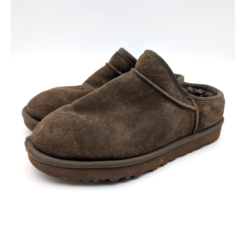 UGG Classic Ultra Mini Sheepskin Winter Boots Women's Brown Size US7 EU38